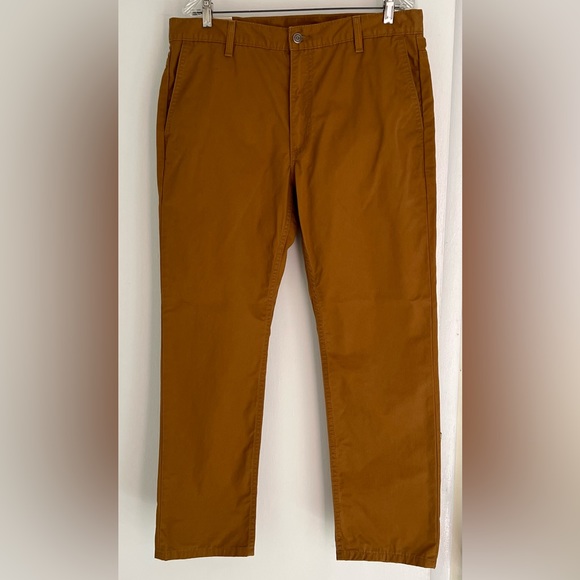 Mens Levi Strauss & Co. 6 Pocket 100% Cotton Carhartt Brown Work/Casual Pant - Picture 2 of 9